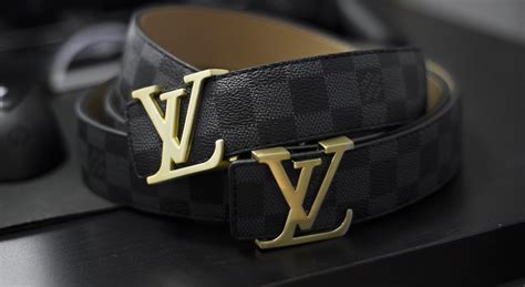 Men's Designer Belts: Luxury LV Buckles, Leather .